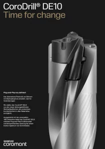 CoroDrill DE10 Time for change