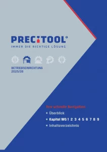 Precitool Betriebseinrichtung Katalog