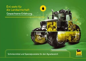 eni Schmiermittel und Spezialprodukte für den Agrarbereich